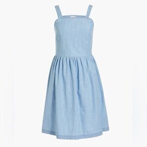 J. Crew Chambray Overall Dress